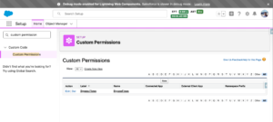 Creating a custom permission to bypass Salesforce Flows during data migration